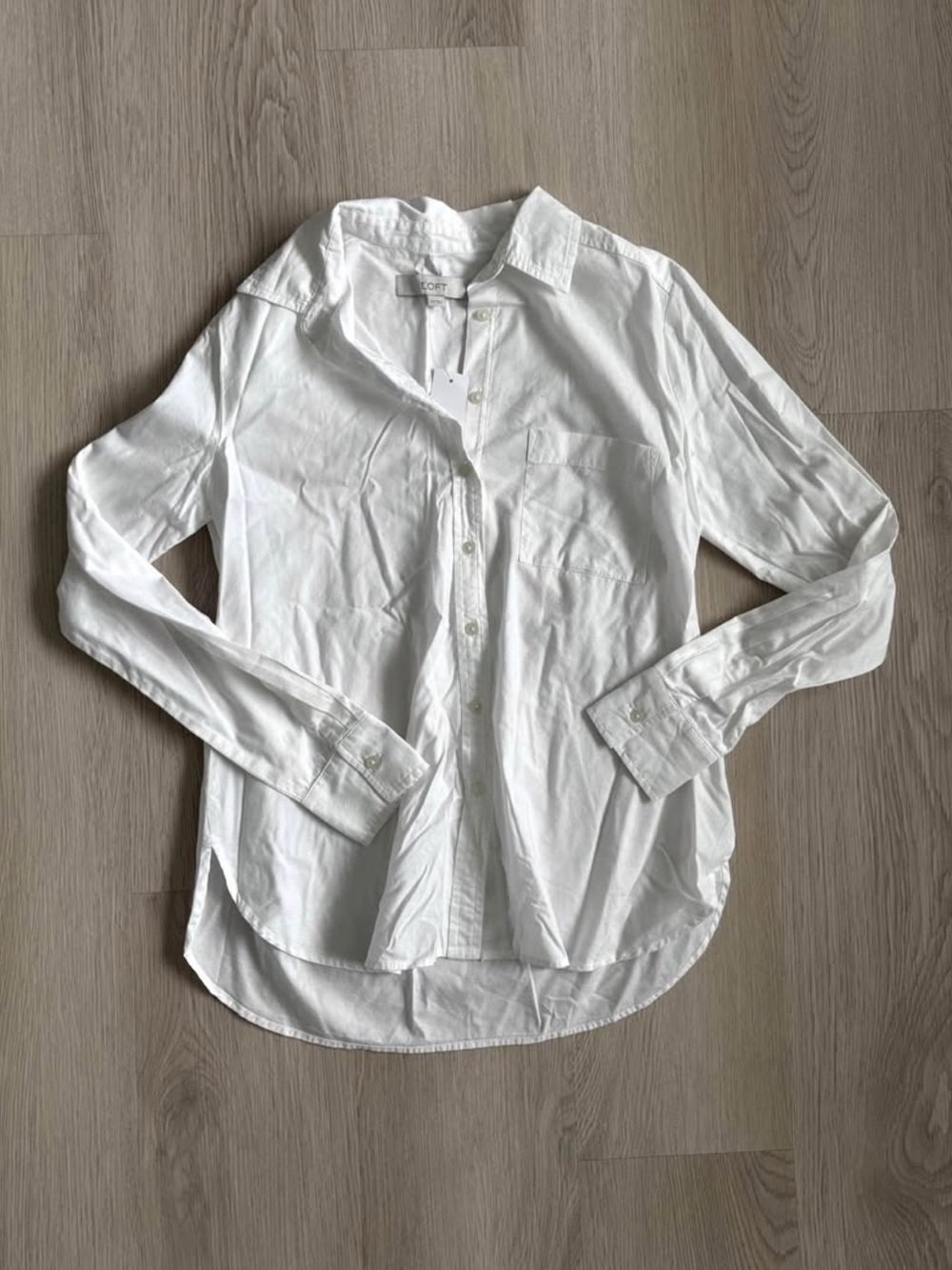 NWT Loft White Shirt